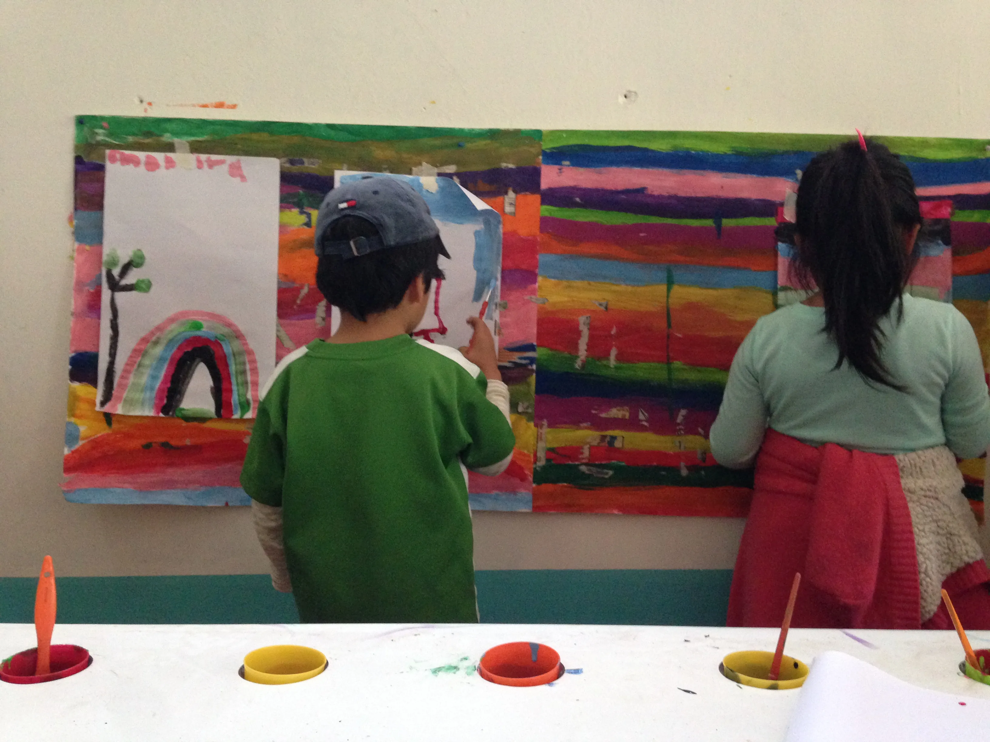 Imagen ambiente en la escuela